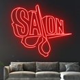 thumbnail image 4 of Handmadetneonsign Hair Salon Led Sign, Barber Neon Sign, Hair Studio Led Light, Hair Salon Neon, 4 of 5
