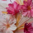 thumbnail image 5 of Orinice Shower curtain set, bathroom shower curtain set, flower banana leaf print, shower curtain 69x72, 5 of 7