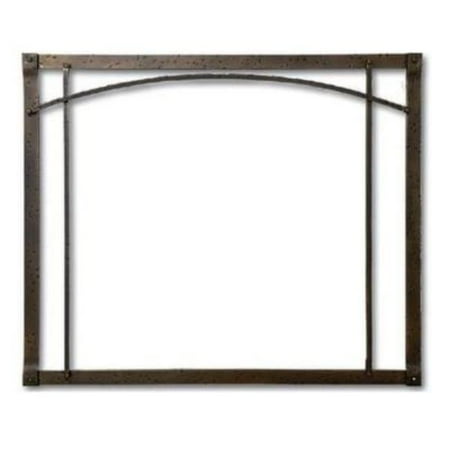 

Empire DFF40RBL 40 in. Forged Iron Inset Fireplaces - Arch Black
