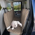 thumbnail image 2 of Pounce + Fetch Pet Car Seat Cover, Dog and Cat, Tan, 2 of 6