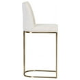 thumbnail image 6 of Sunpan Rayla 26" Modern Fabric Counter Stool in Cream/Antique Brass, 6 of 7