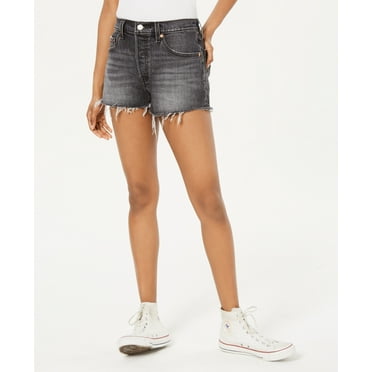 Levis Womens 501 Cotton High-rise Denim Shorts Size 25