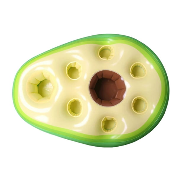 Flotador inflable para bebidas, soporte para bebidas, soporte para comida, bandeja para refrigerios, bandeja para buffet Palta
