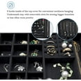 thumbnail image 5 of ProCase Velvet 2 Layer Jewelry Storage Case -Black, 5 of 8