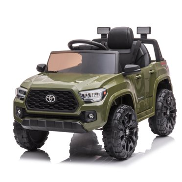 Toyota Tacoma Kids Ride On Car, Wisairt 12V Ride on Toys w/ 2.4G Parent ...