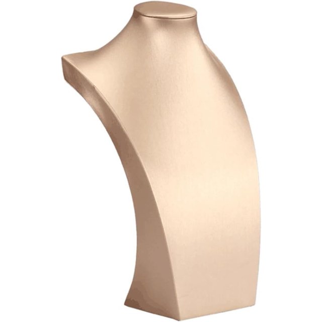 Jewelry Holder Jewelry Stand Necklace Pendant Chain Jewelry Bust Display Stand Jewelry Stand for Display Necklace Pendant Display Board Jewellery Stand, 38cm, Gold