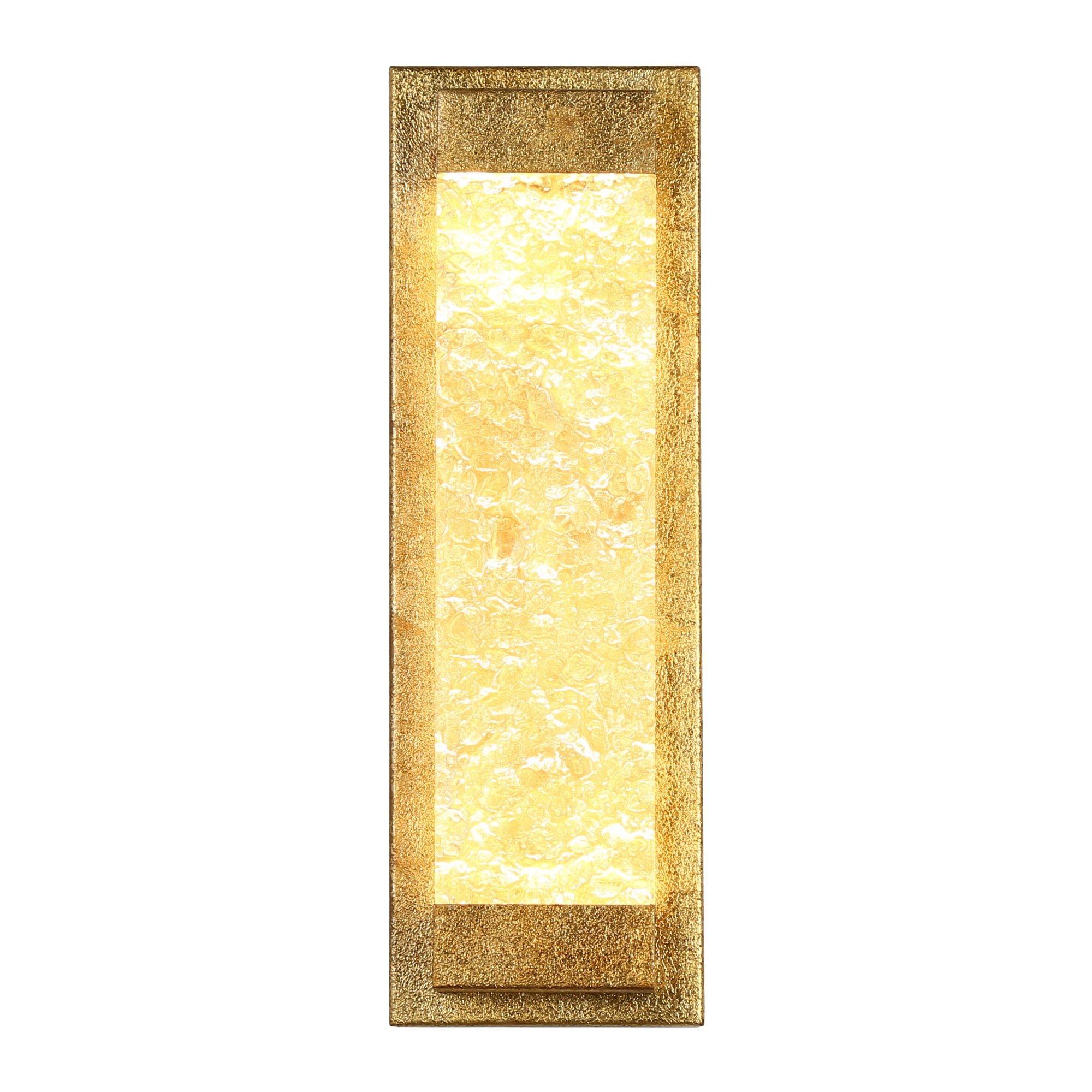 Dashaunda 5.1-in W 1 -Light Antique Gold Wall Sconce
