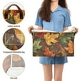 thumbnail image 5 of Yayeee Foldable Storage Basket for Shelves with Handles Waterproof Cloth Bins, Colorful Autumn Leaves, 5 of 7