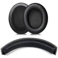 thumbnail image 1 of Replacement Ear Pads for HyperX Cloud2 Flight S Alpha S Headphones Memory Foam Earpads Protein Leath, 1 of 5