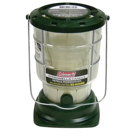 Coleman 7708 Citronella Candle Lantern Repels Mosquitoes 50 Hour Burn Time