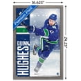 thumbnail image 3 of NHL Vancouver Canucks - Quinn Hughes 20 Wall Poster, 14.725" x 22.375", Framed, 3 of 5