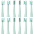 thumbnail image 1 of 12 Pack Replacement Toothbrush Heads Compatible with Colgate Hum Connected Smart Battery Toothbrush Refill Head, Teal, 1 of 6