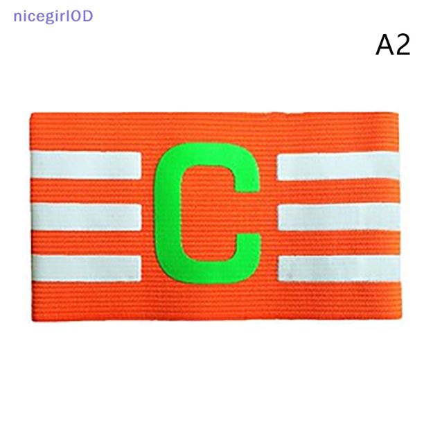 nicegirlOD Brazalete De Fútbol Profesional De Nylon Ajustable Banda Líder Partido Capitán Agradable