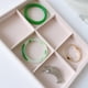 thumbnail image 4 of Bandeja de terciopelo para joyas Hugo 2 piezas de joyería desmontable, 4 of 7