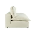thumbnail image 4 of Cali Natural Performance Fabric Armless Chair, 4 of 4