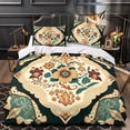 thumbnail image 3 of Modern Duvet Cover Set Paisley Home Bedclothes Bedspreads Bedroom Decor Bedding Cover Set,California King (98"x104"), 3 of 6