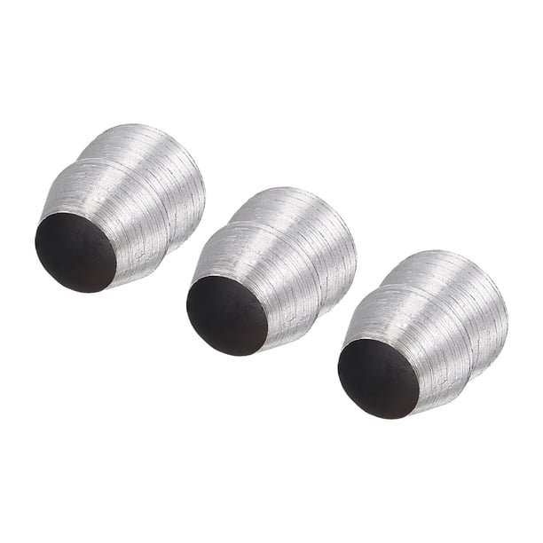 Cuñas de mango de acero redondo Uxcell para hacha/martillo de garra/martillo de golpe/cuñas de mango de hacha 3Pcs 16mm