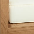 thumbnail image 5 of Linon Cormeer 3-Seater Outdoor Sofa with Cushions, Natural/Antique White, 5 of 9