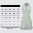 thumbnail image 4 of Tennis Dress for Women Golf Outfits with Shorts and Pockets Sleeveless Active Exercise Athletic Dresses for Women, 4 of 8