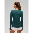 thumbnail image 2 of CRZ YOGA UPF 50+ Long Sleeve Sun Shirt, Hiking, Crewneck, Tops for Women, 2 of 5