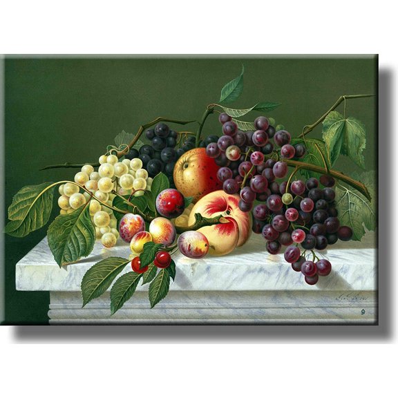 Fruits Art Picture on Stretched Canvas, Wall Art Décor, Ready to Hang!