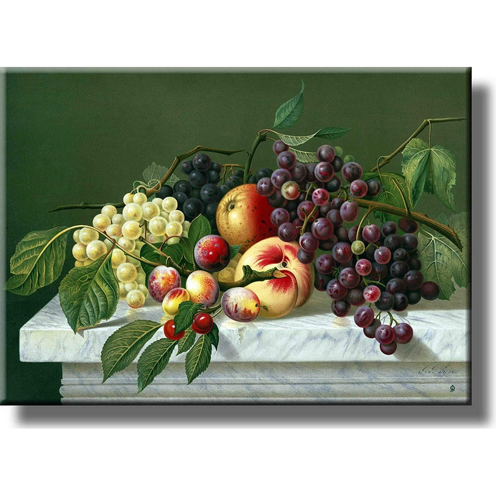 Fruits Art Picture on Stretched Canvas, Wall Art Décor, Ready to Hang