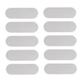 thumbnail image 1 of S SERENABLE 10 Pieces Reflective Stickers Reflective Tape Easy to Install Multifunctional Decals Warning Sticker for Vehicles Helmet Bike Silver, 1 of 9