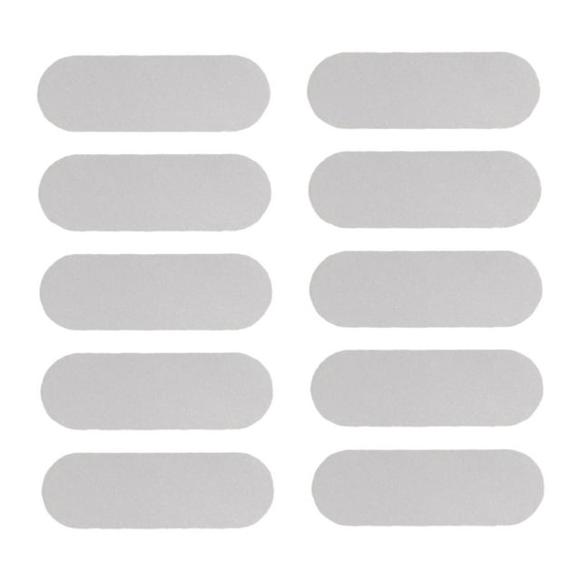 S SERENABLE 10 Pcs Autocollants Réfléchissants Ruban Réfléchissant Facile à Installer Autocollants Multifonctionnels pour Véhicules Casque Vélo Argent