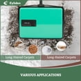 thumbnail image 7 of Eyliden New Upgrade Manual Carpet Sweeper with Extra Replaceable Roller Brush, L size, Green, 7 of 7