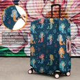 thumbnail image 4 of Dark Blue Mermaid Pattern Luggage Cover Fashion Suitcase Cover Baggage Covers Fit 25-28 Inch Luggage (Go Travel), 4 of 5