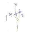 thumbnail image 3 of chaungfeng 1-Pack Christmas Simulation Flower, Artificial Dead Branch Butterflies Flower, 27.55 Inch, for Christmas Tree, Table Centerpieces Decor, Christmas Gift (Blue), 3 of 6