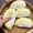 Durian#2, variant on Glitter Mango Squishy Stress Relief Balls, Slow Rising Glitter Fidget Squishies, Soft TPR Sensory Stress Ball for Adults Anxiety Relief Desk Toys Party Favor, Blue (1 PC)