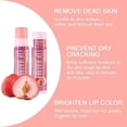 thumbnail image 3 of Bálsamo labial con sabor a fruta clásica, paquete de 6, para el cuidado de labios irritados, agrietados o partidos, regalo navideño para el cuidado de labios hidratante, 100 % natural, cera de abeja, 3 of 5