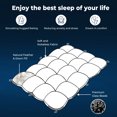 thumbnail image 5 of Peace Nest All-Season Weighted Blanket White Goose Fiber Comforter, Sensory Therapy Deep Sleep, Anxiety Relief, Queen size, 5 of 6