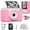 Pink, variant on Gofunly Kids Instant Print Camera,Digital Toy Cameras for Boys & Girls Age 3-12 Birthday Learning Gifts Blue with 5Rolls Print Papers