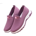 thumbnail image 3 of Zapatos sin cordones suelas de goma suaves transpirables de tela de malla zapatos casuales para mujeres para actividades al aire libre en interiores ANGGREK Otros, 3 of 8
