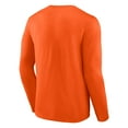 thumbnail image 3 of Men's Fanatics Orange Philadelphia Flyers Covert Long Sleeve T-Shirt, 3 of 3