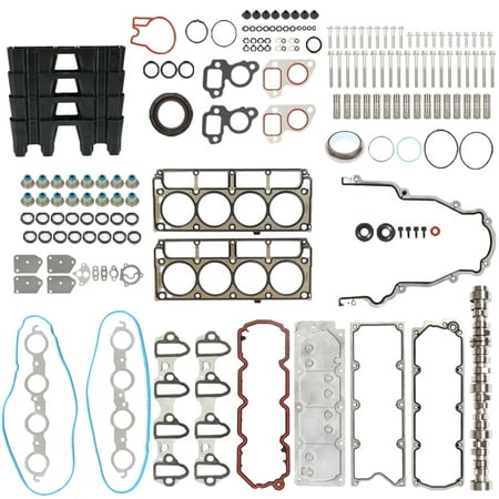 Engine Cam Gaskets Bolts Lifters & More Disable Kit Replacement for 2007-2013 Silverado Sierra 5.3 AFM DOD