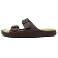 thumbnail image 3 of Ventana Men's Two Strap Buckle Sandals Adjustable Waterproof Slides, 3 of 4