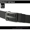 thumbnail image 2 of Men Belt Nylon Belt Webbing Canvas Outdoor Web Belt with Plastic Buckle, 2 of 6