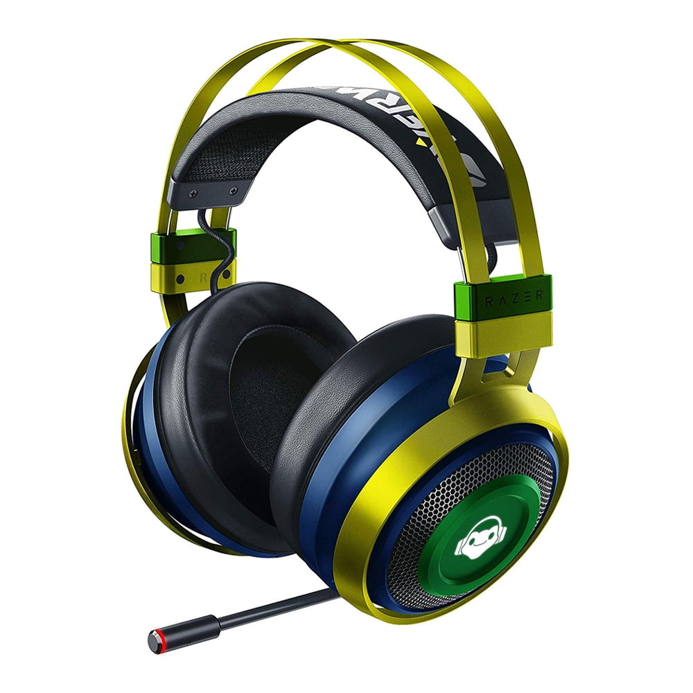 Razer Nari Ultimate Overwatch Lucio Edition Wireless Gaming Headset - THX Audio - Walmart.com