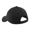thumbnail image 2 of Port Authority Vintage Washed Contrast Stitch Cap-One Size (Charcoal/Black), 2 of 3