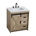 thumbnail image 6 of Elegant Kitchen and Bath Austin 30 inch Single Bathroom Vanity in Natural Oak, 6 of 10