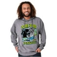 thumbnail image 3 of The Smurfs Cool Kanji Fearless Hoodie Sweatshirt Women Men Brisco Brands M, 3 of 6