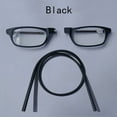 thumbnail image 3 of Lunettes de Lecture Magnétiques Portables Pouvant Tre Suspendues Autour du Cou avec Lanière Réglable pour Hommes et Femmes Gris Rouge +275, 3 of 6