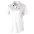 thumbnail image 2 of Women's Cutter & Buck White Clemson Tigers Prospect Textured Stretch Polo, 2 of 3