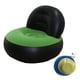 thumbnail image 2 of Sofá inflable de ocio, suave, multifuncional, portátil, para el hogar. Negro y verde, 2 of 9