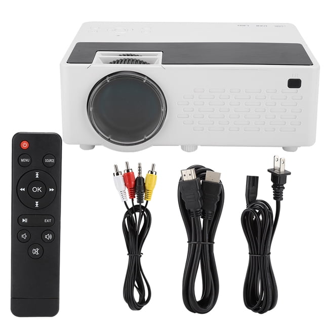 Proyector HD, Proyector portátil J12 USB HDMI con espejo de pantalla Proyector portátil Respuesta rápida
