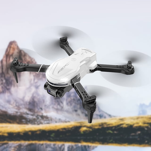 Cuadricóptero Rc 2.4G 4CH Drone Quadcopter Modo sin cabeza FPV Drones (2 cámaras 3 baterías blancas)