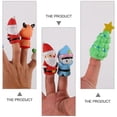 thumbnail image 4 of 5pcs Finger Puppets Plaything Hand Puppet Toys Kids Cartoon Finger Plaything, 4 of 4